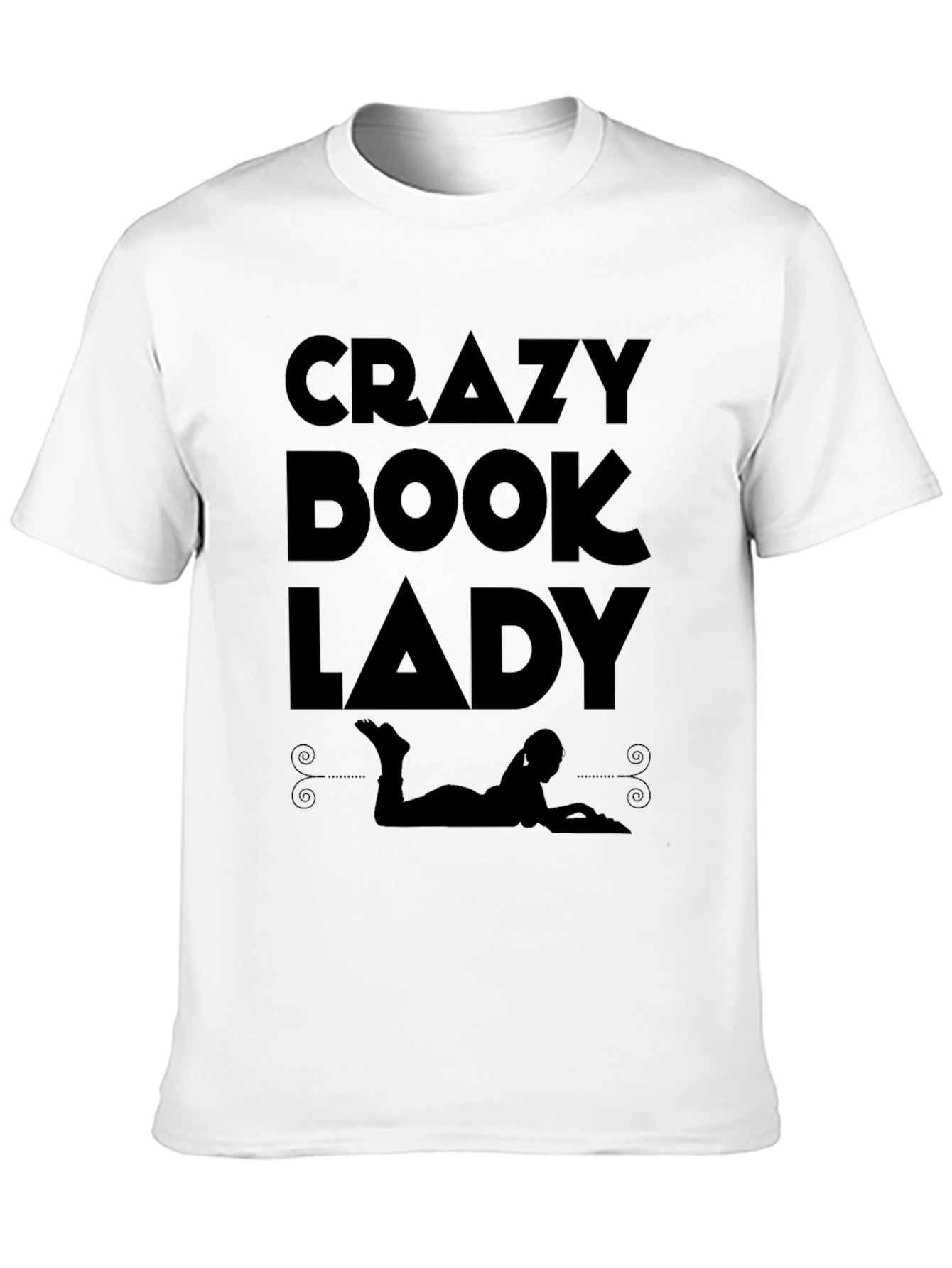 Crazy Book Lady Graphic Tee