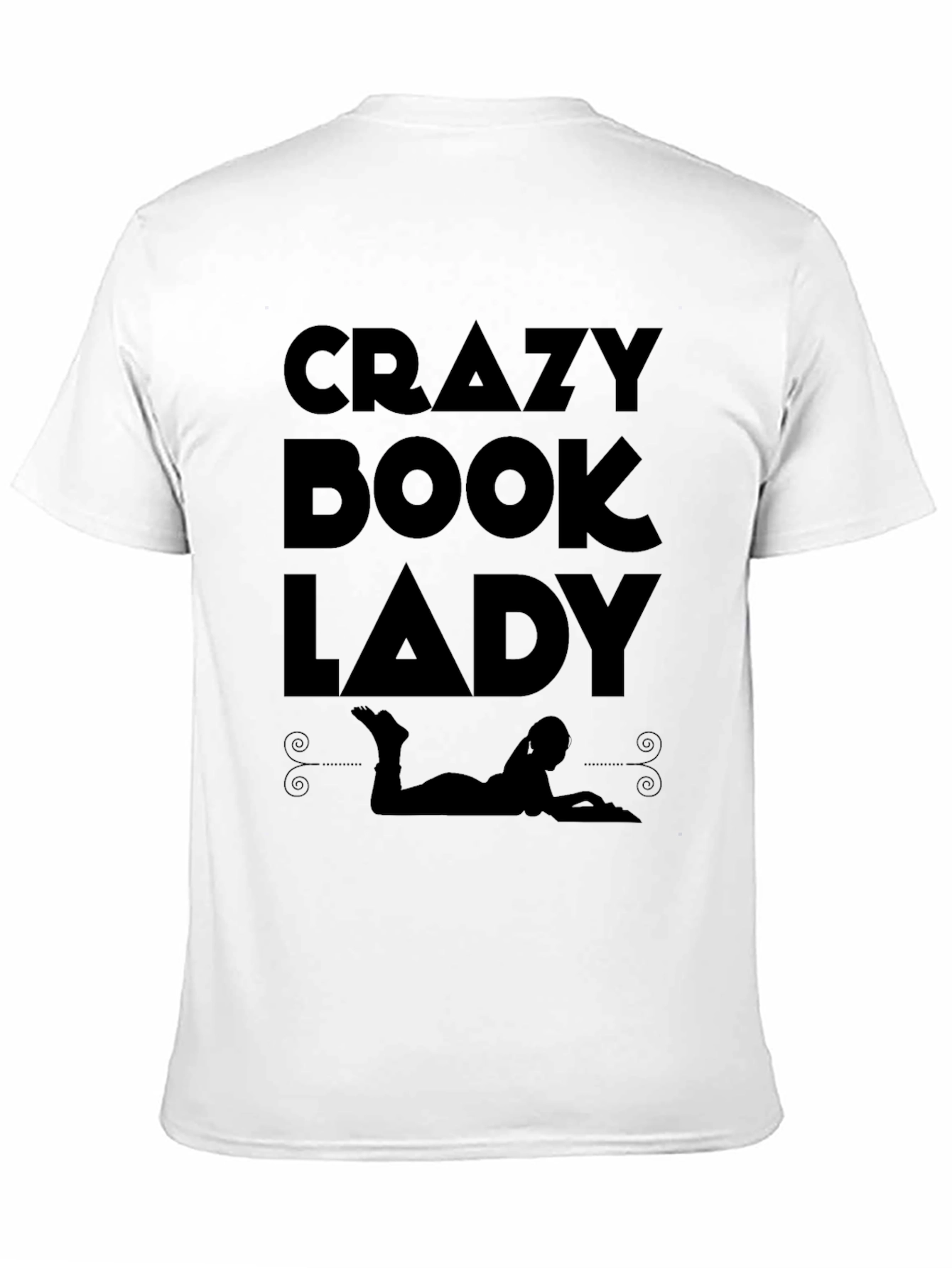 Crazy Book Lady Graphic Tee