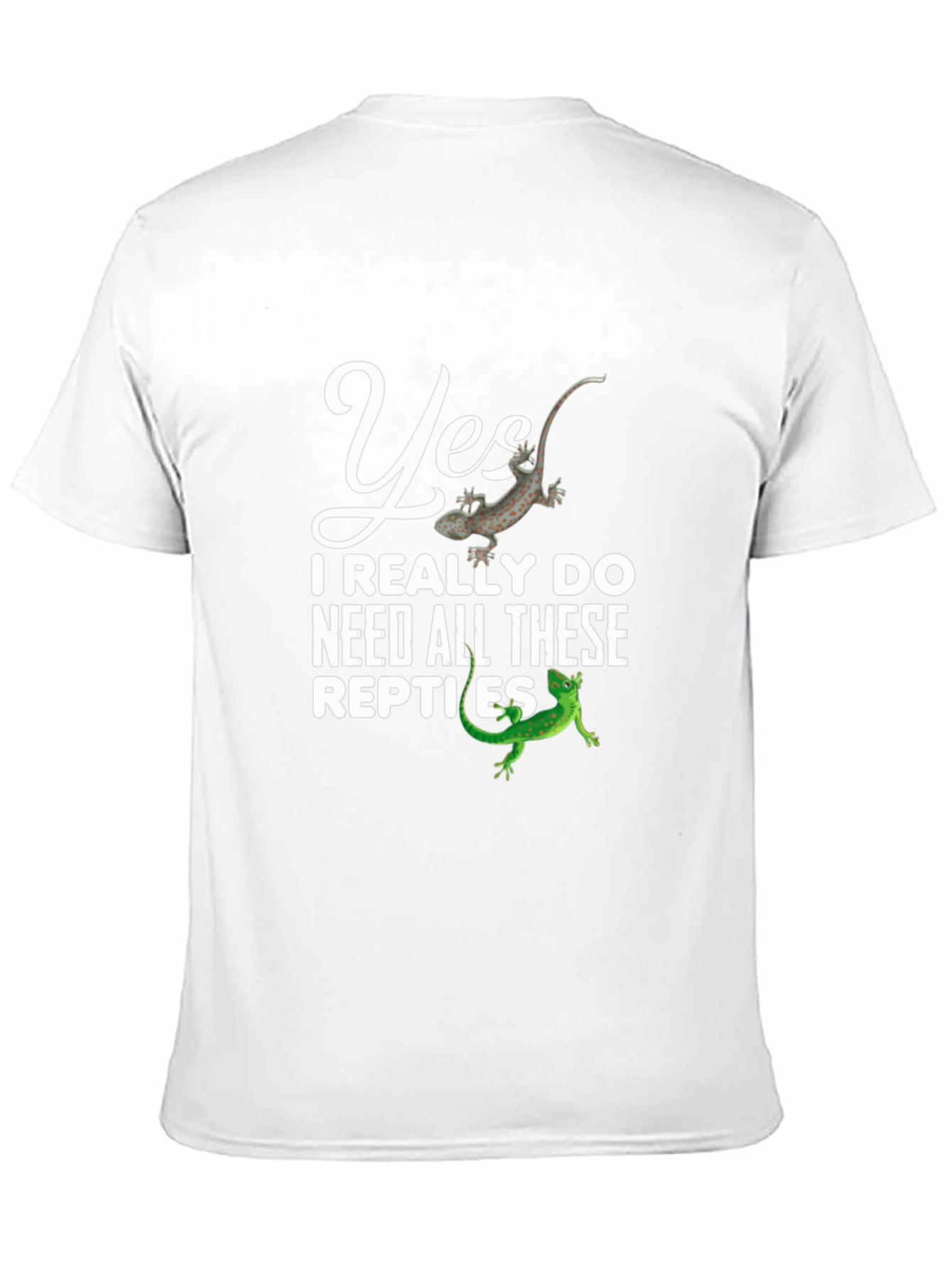 Reptile Lover T-Shirt - Need All These Reptiles