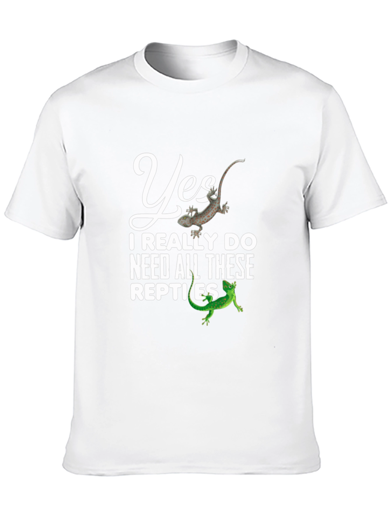 Reptile Lover T-Shirt - Need All These Reptiles