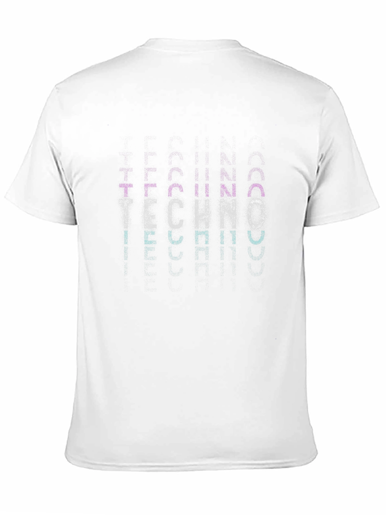 Techno Reflect Graphic Tee - Unisex Crew Neck
