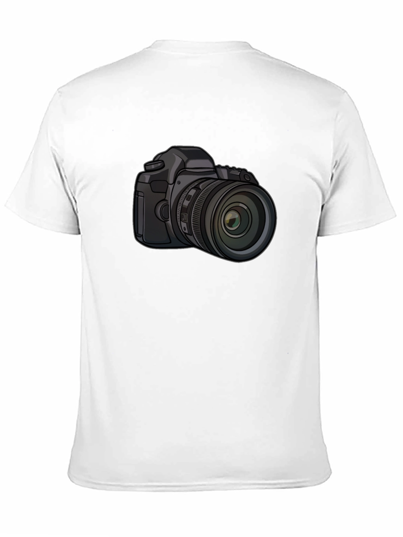 DSLR Camera Graphic Black T-Shirt - Photography Enthusiast
