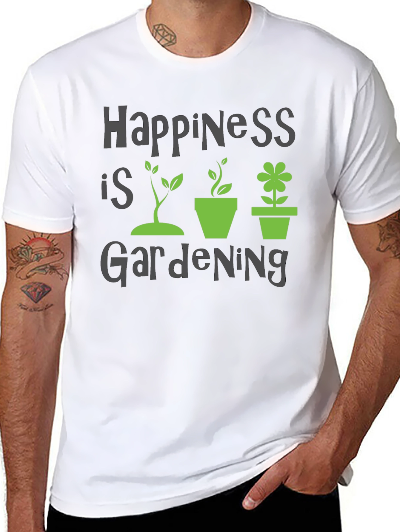 Happiness is Gardening T-Shirt