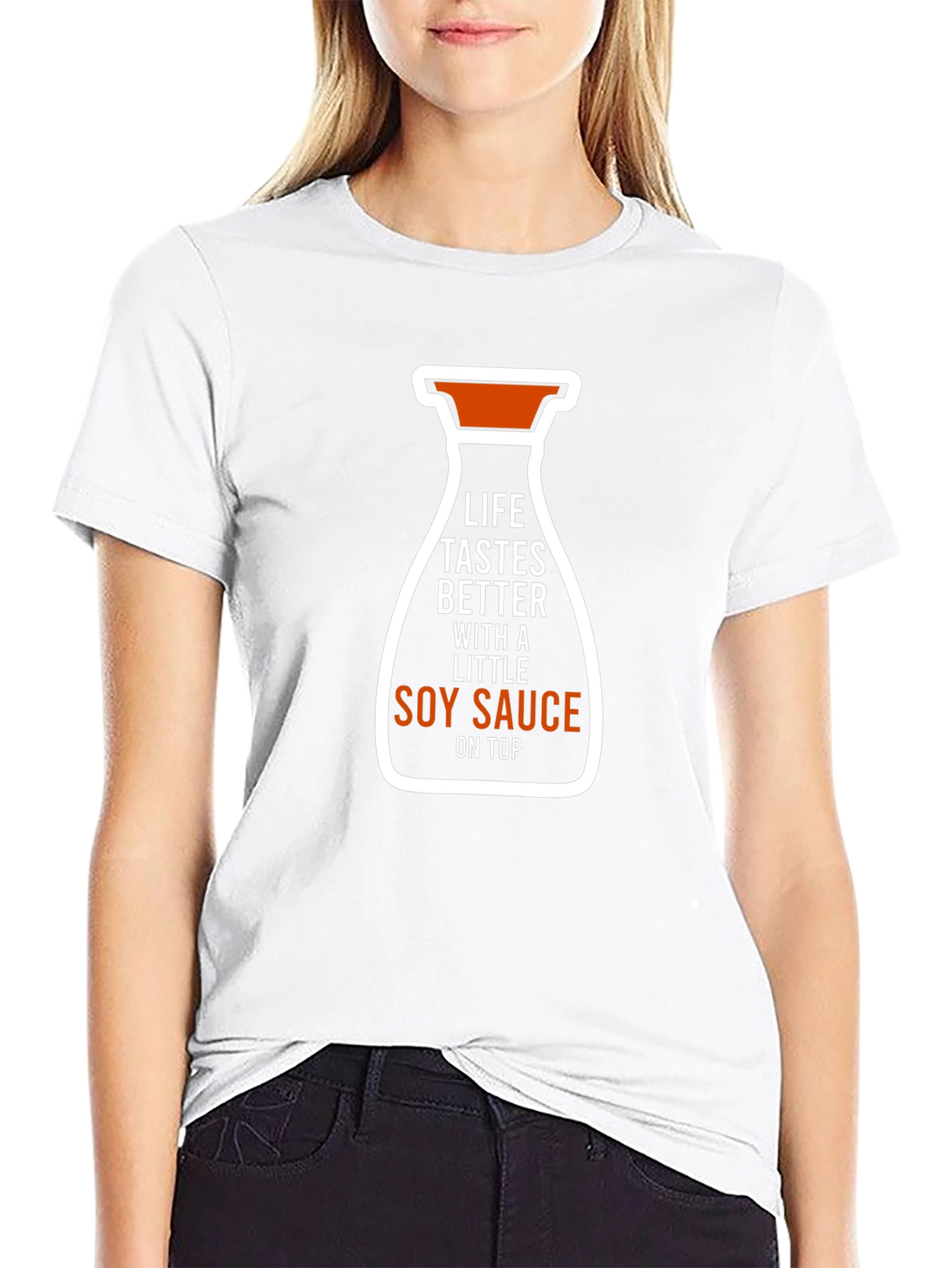 Soy Sauce T-Shirt - Life Tastes Better Funny Tee