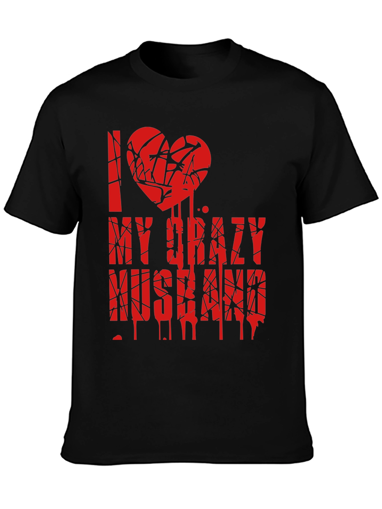 I Love My Crazy Husband Graphic Tee