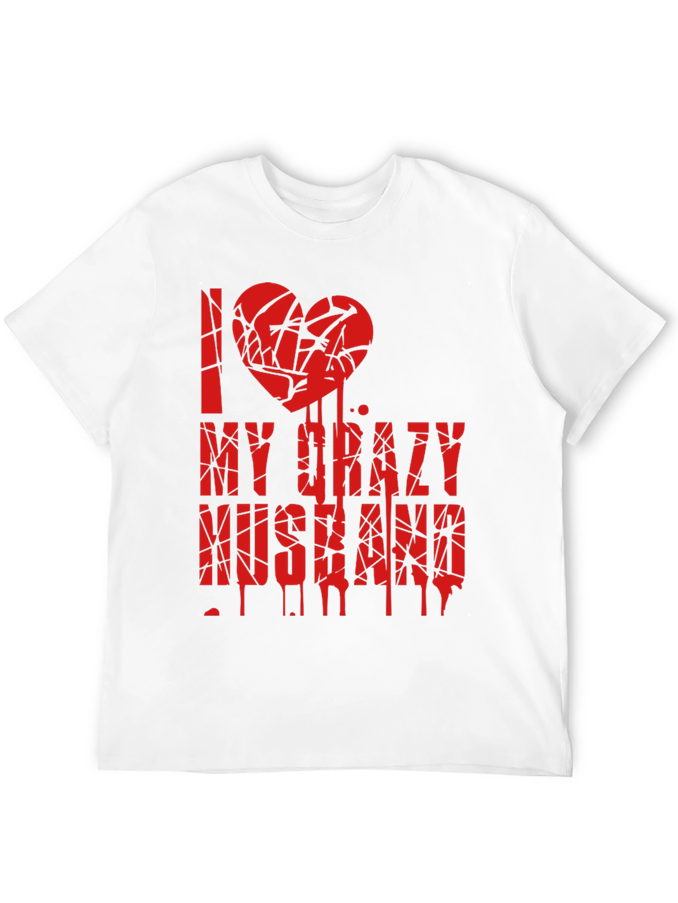I Love My Crazy Husband Graphic Tee