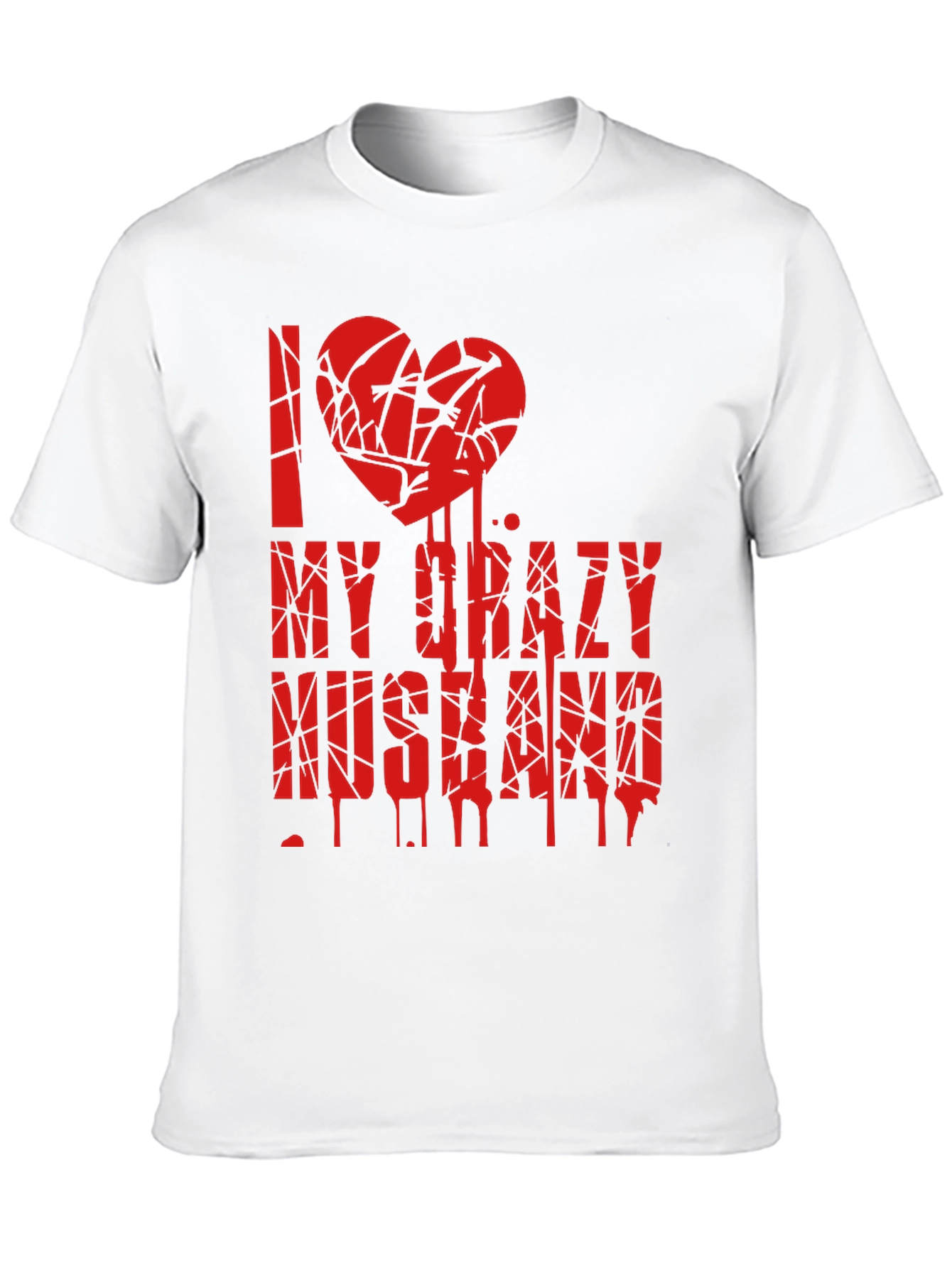 I Love My Crazy Husband Graphic Tee