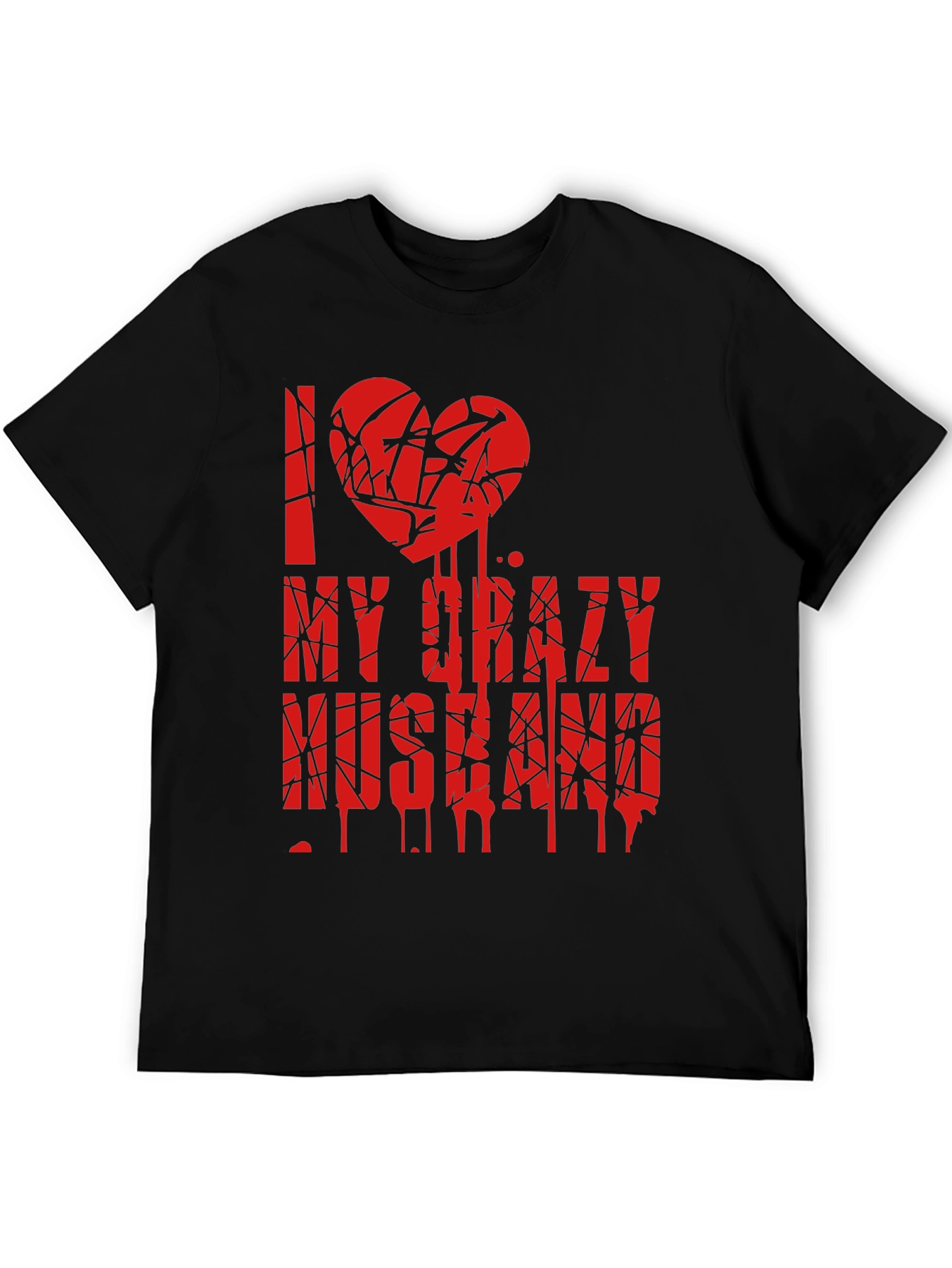 I Love My Crazy Husband Graphic Tee