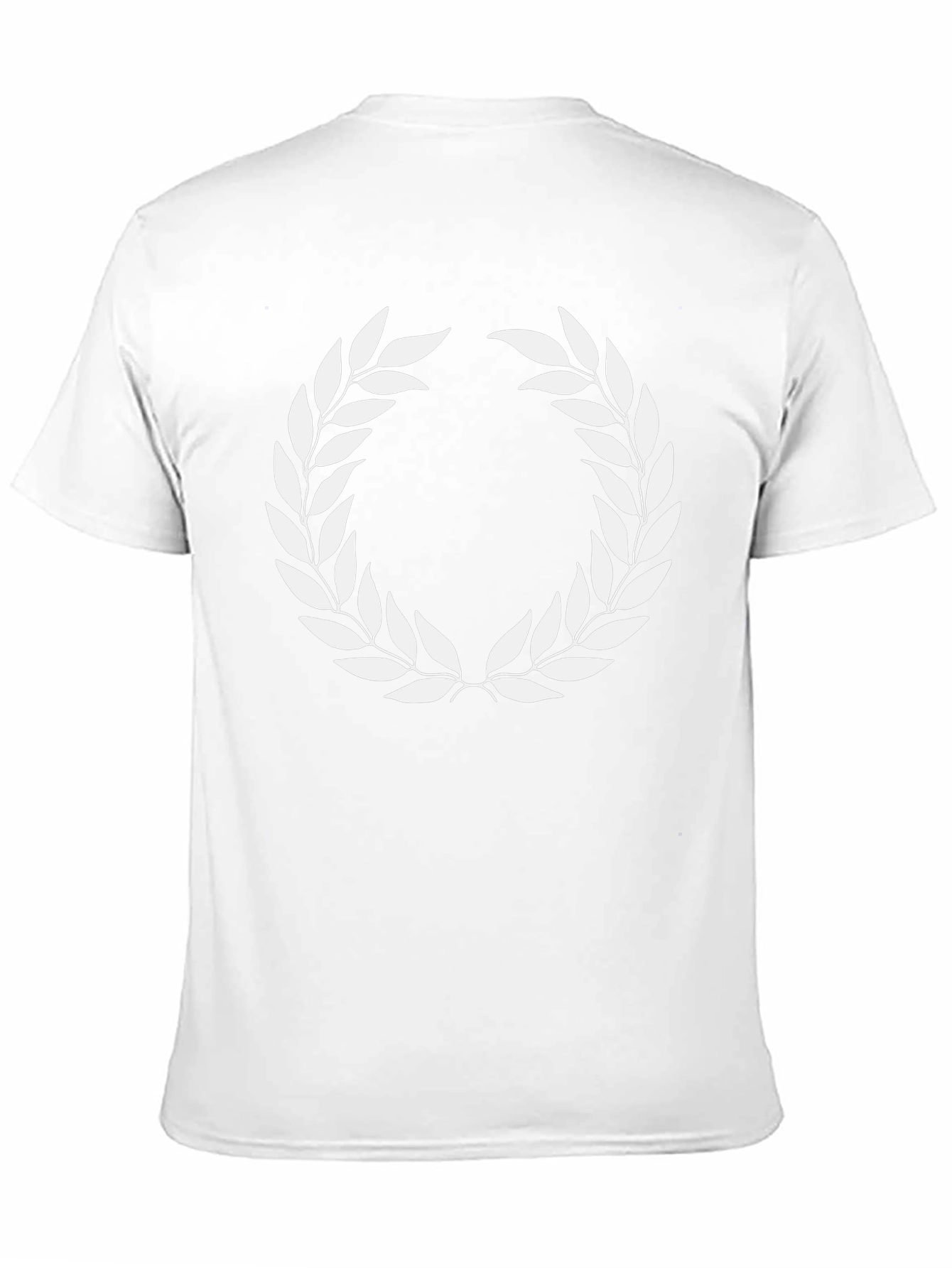 Laurel Wreath Graphic Black T-Shirt