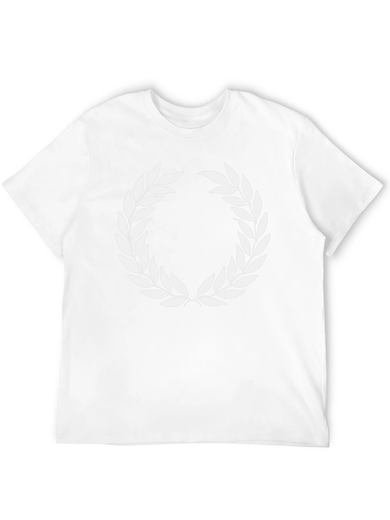 Laurel Wreath Graphic Black T-Shirt
