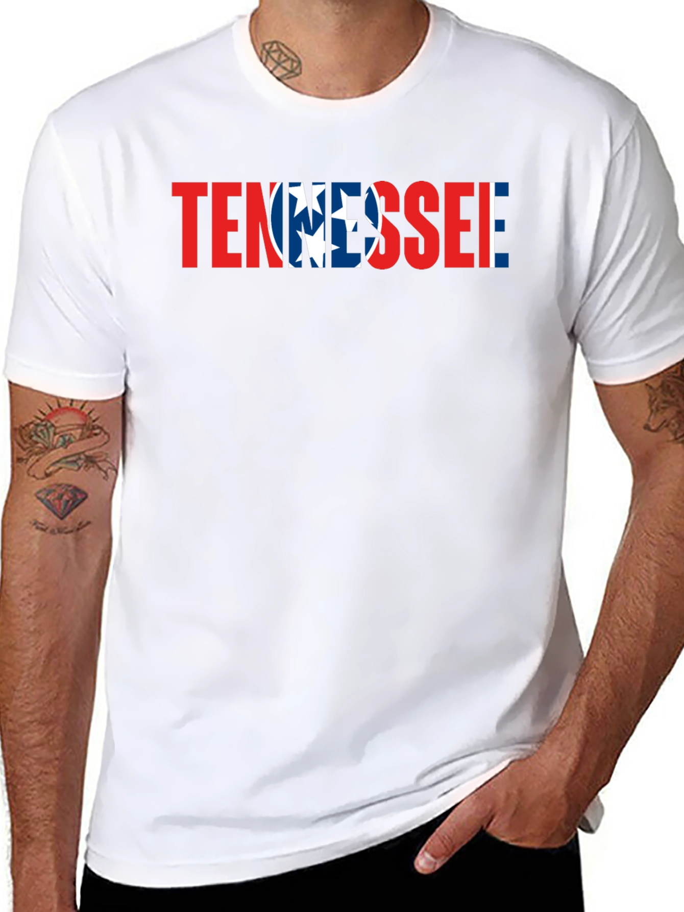 Tennessee State Flag Graphic T-Shirt