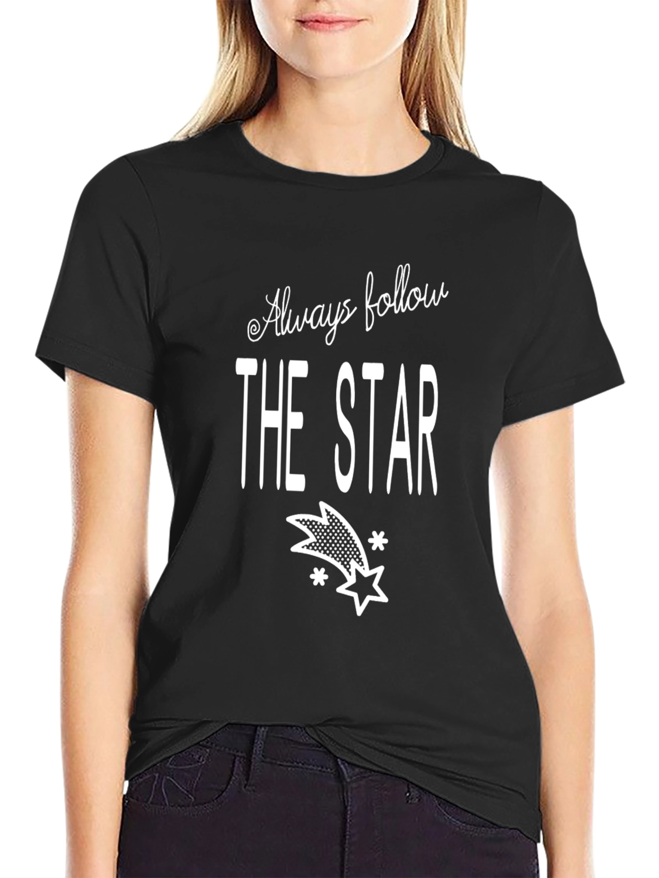 Always Follow The Star Graphic T-Shirt