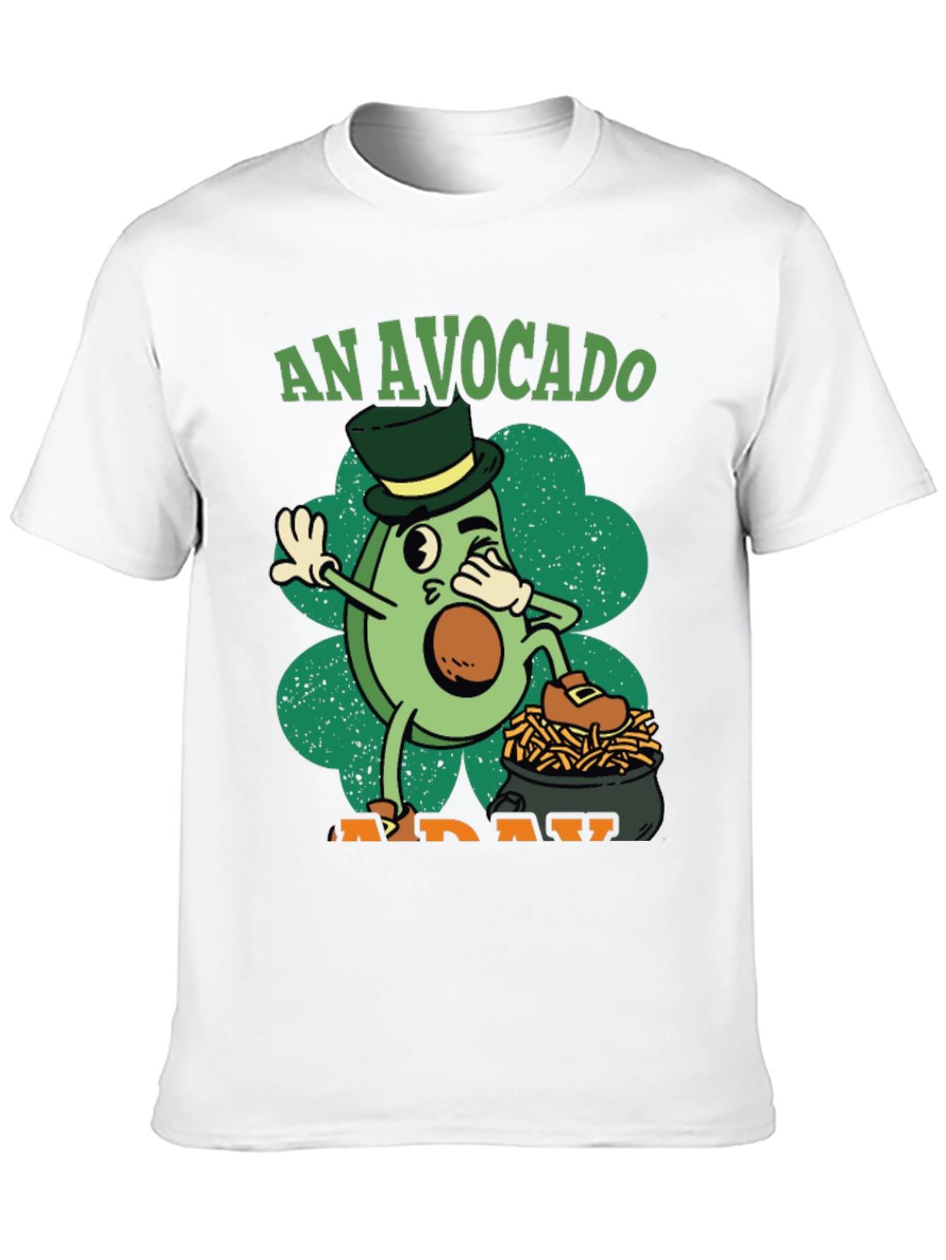 An Avocado A Day Black T-Shirt