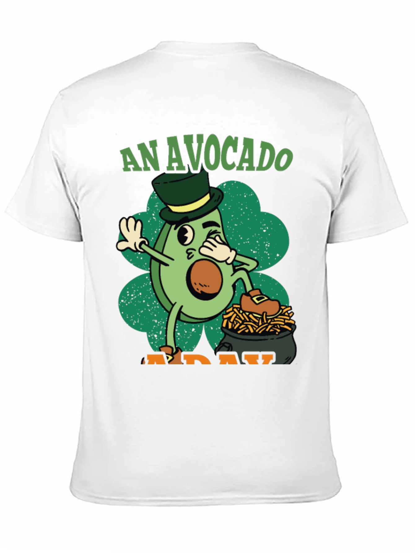 An Avocado A Day Black T-Shirt