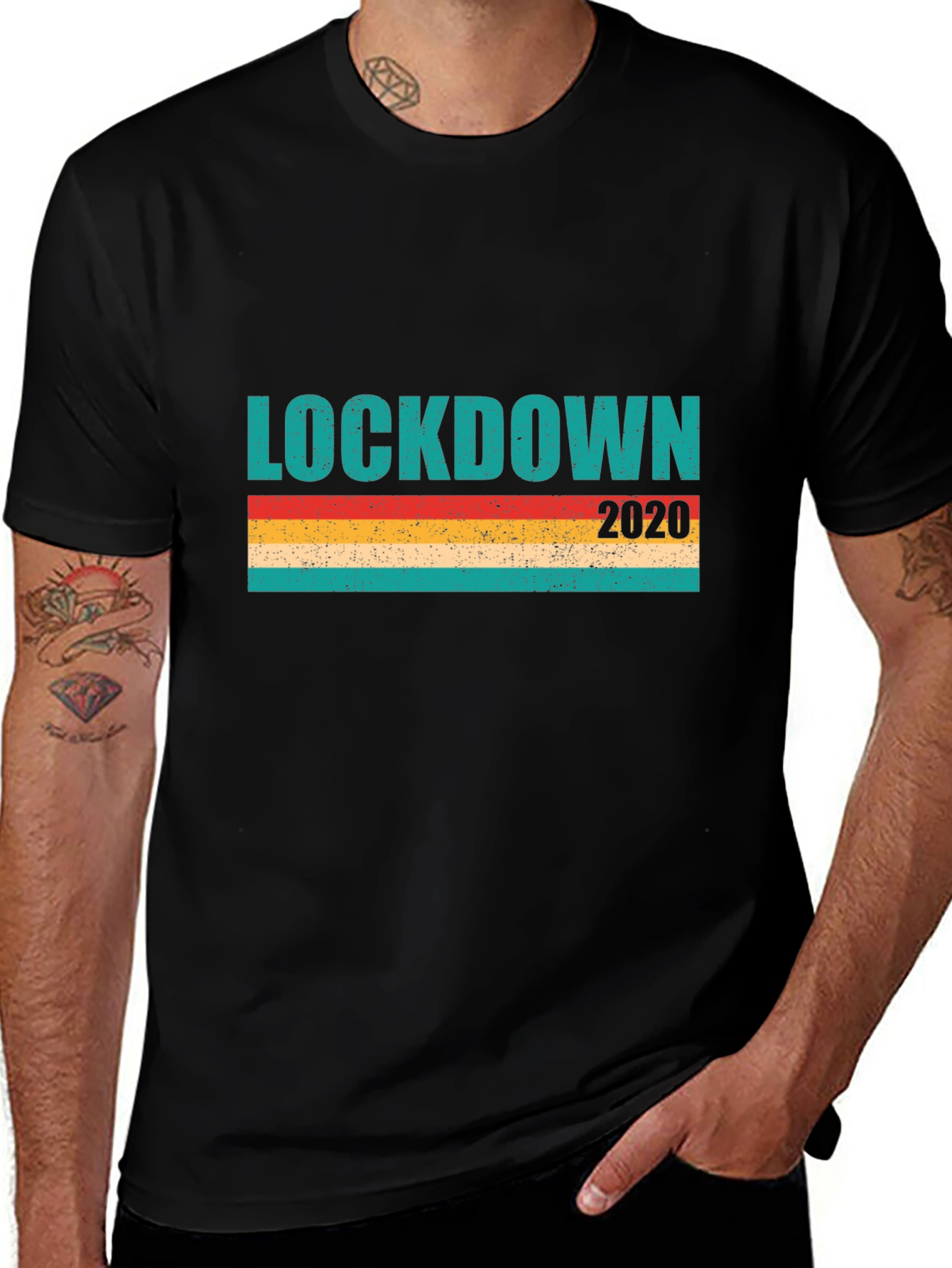 Lockdown 2020 Retro T-Shirt