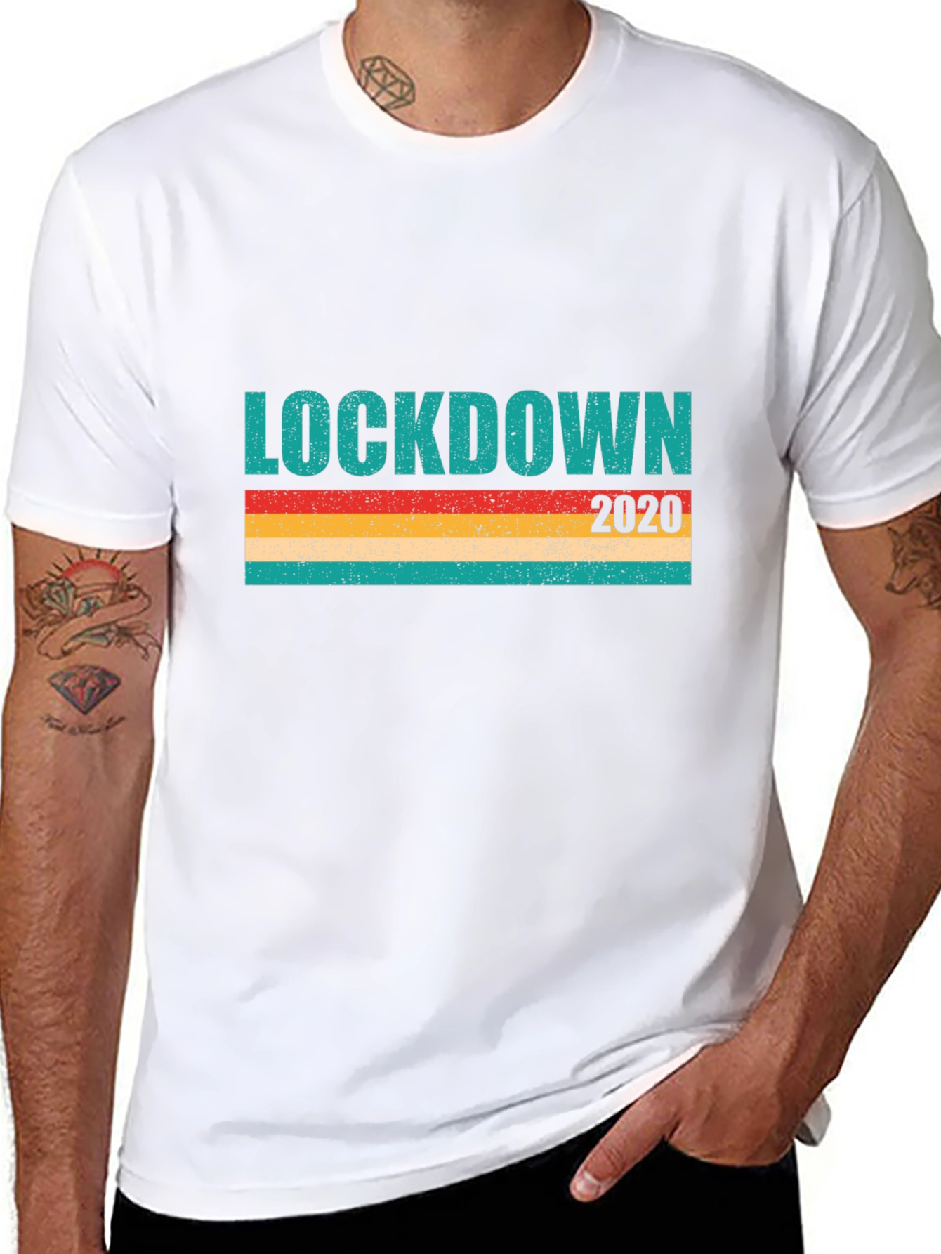 Lockdown 2020 Retro T-Shirt