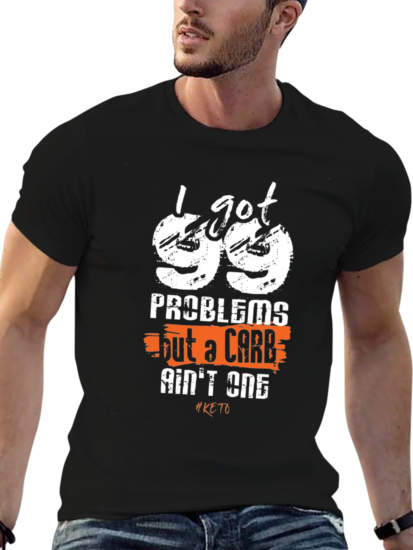 99 Problems Keto T-Shirt: Low Carb Lifestyle