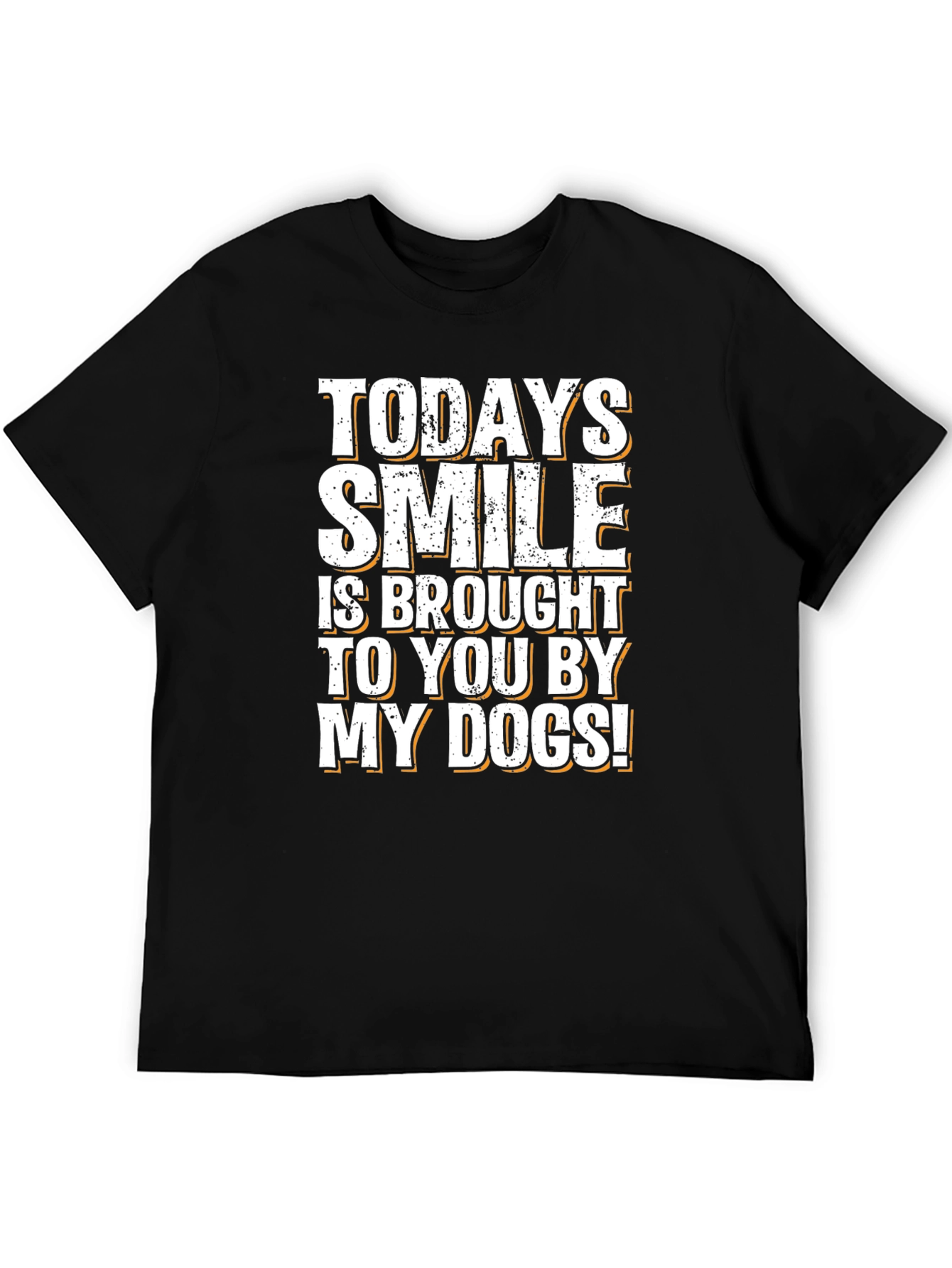 Todays Smile Dog T-Shirt -  Comfortable Cotton Tee