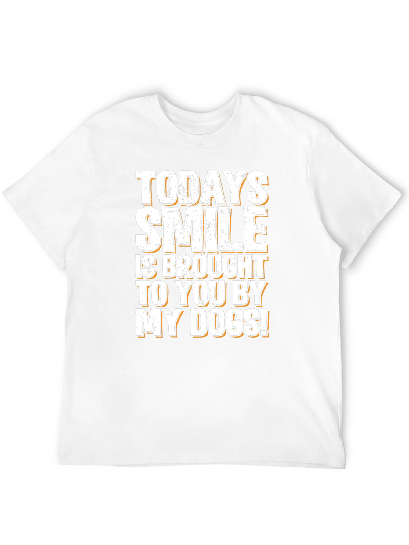 Todays Smile Dog T-Shirt -  Comfortable Cotton Tee