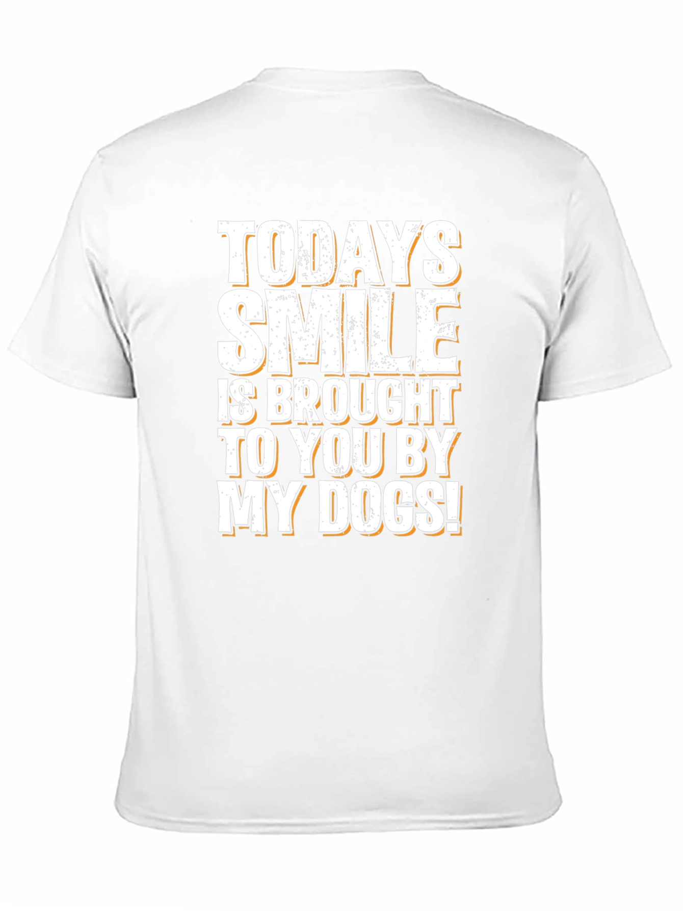 Todays Smile Dog T-Shirt -  Comfortable Cotton Tee