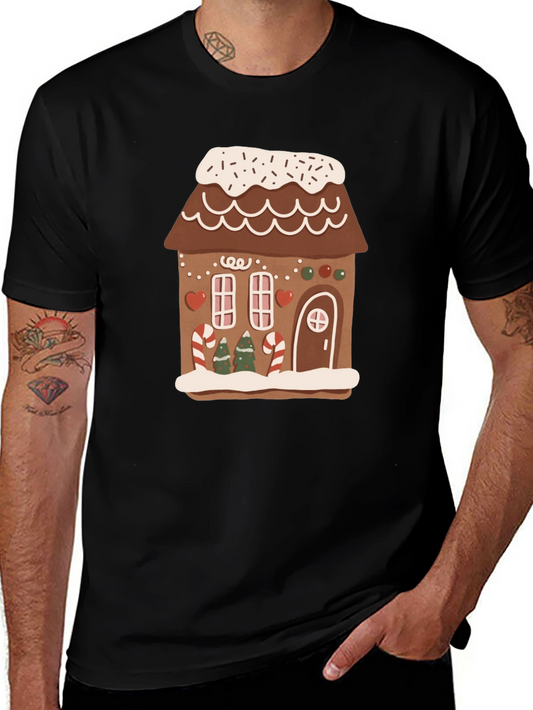 Gingerbread House Christmas T-Shirt