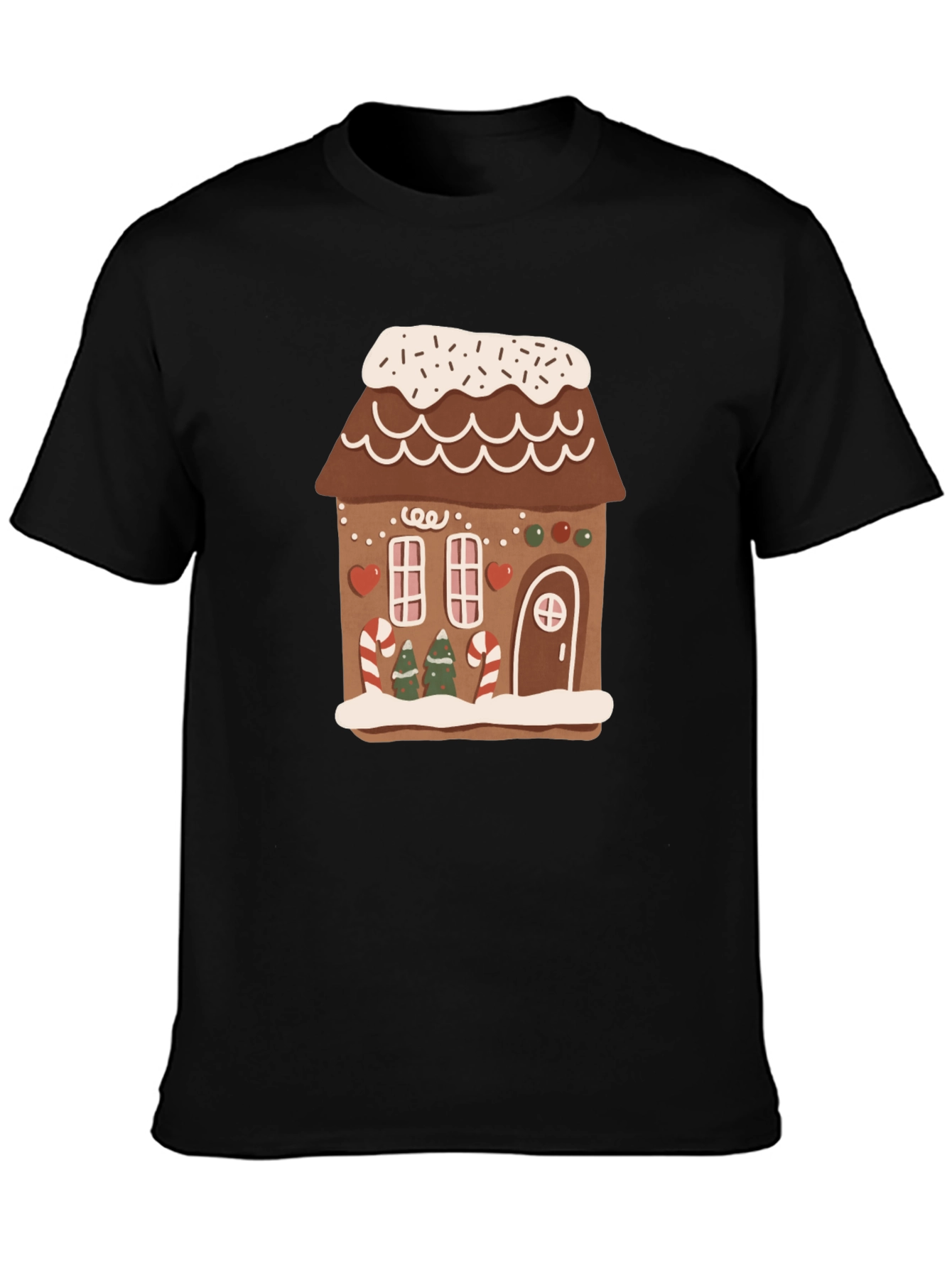 Gingerbread House Christmas T-Shirt