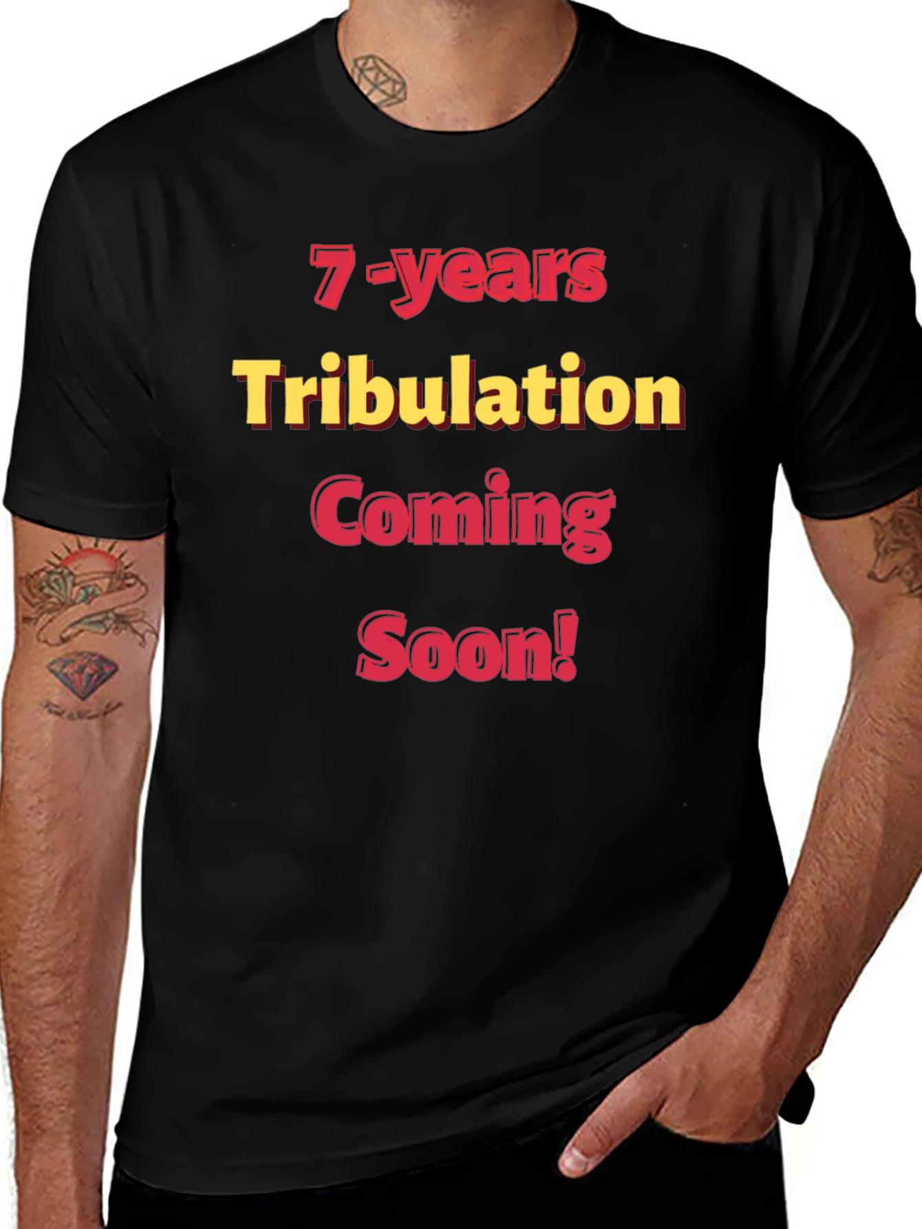 7-Years Tribulation Coming Soon! Graphic T-Shirt