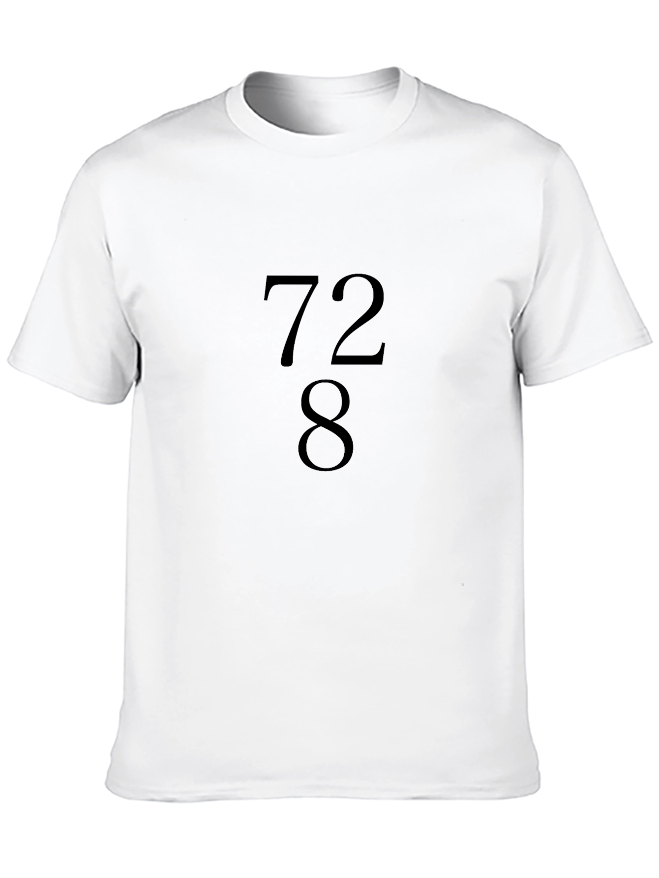 728 Graphic Tee - Unisex Black T-Shirt