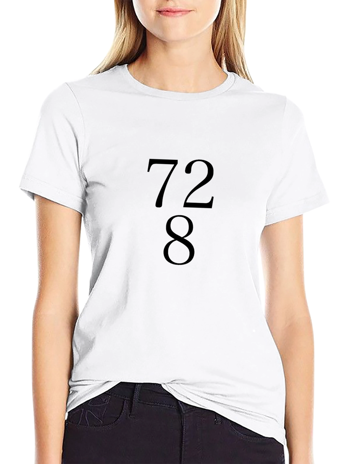 728 Graphic Tee - Unisex Black T-Shirt