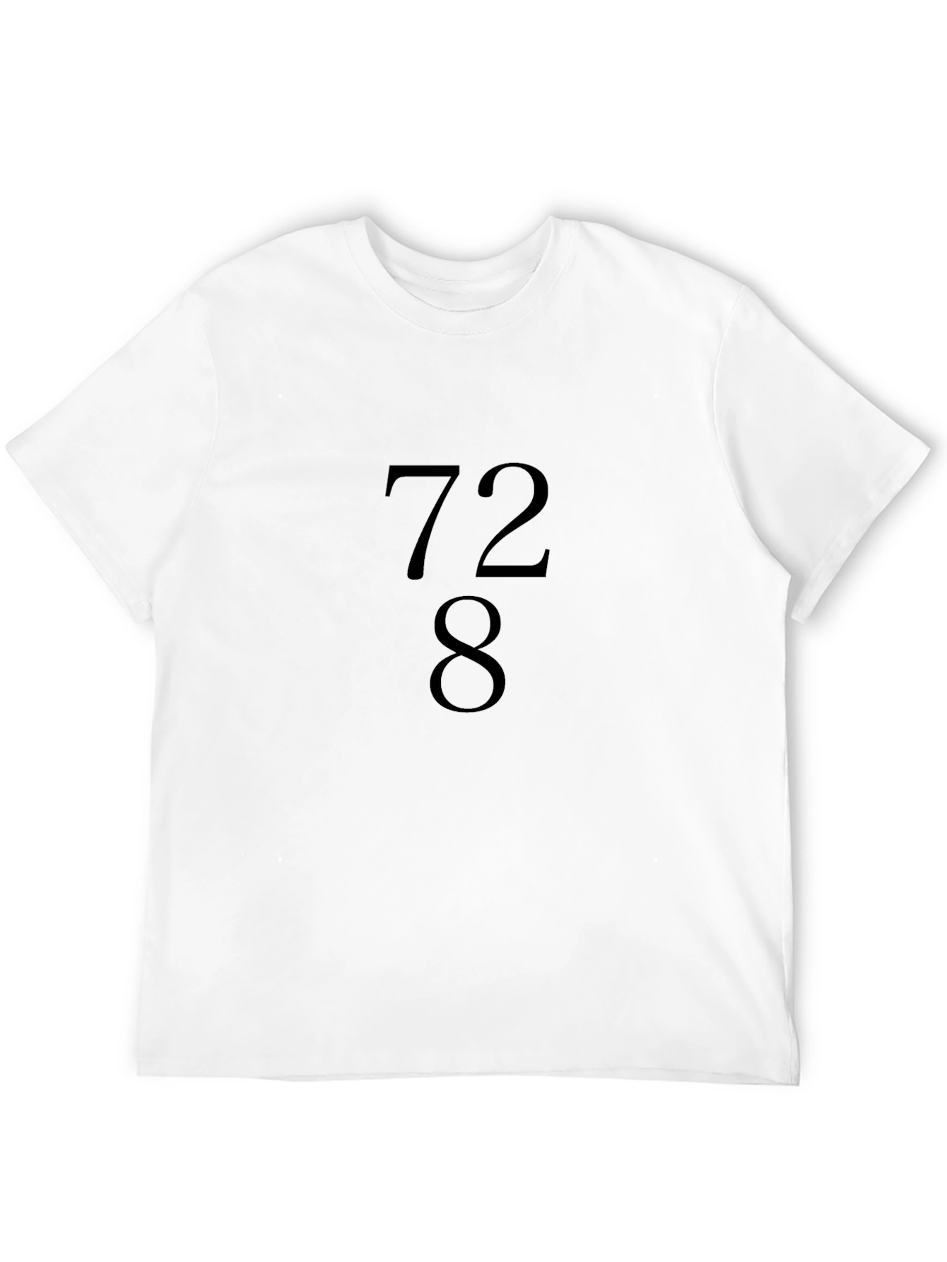 728 Graphic Tee - Unisex Black T-Shirt