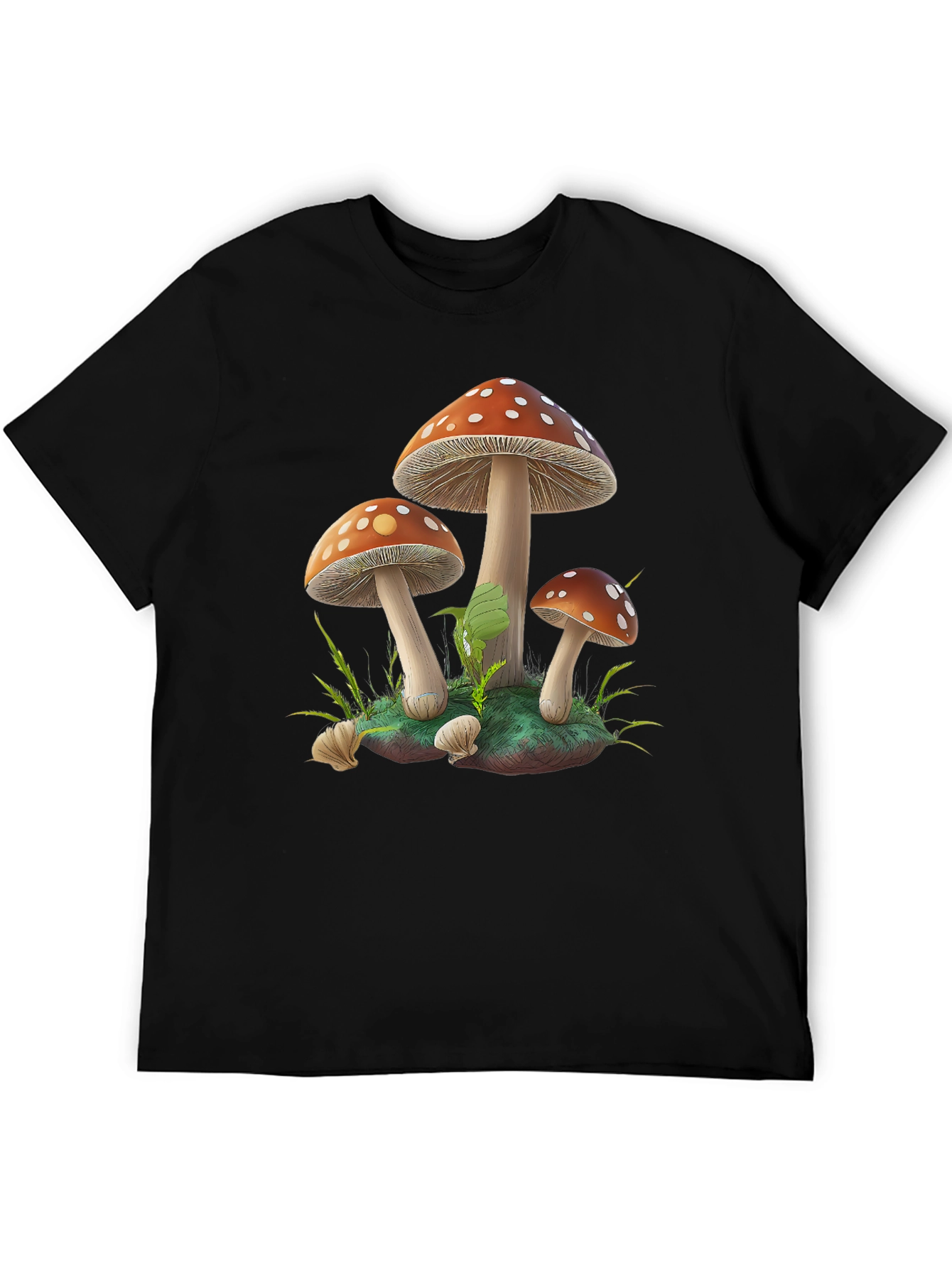 Mushroom Graphic T-Shirt - Funky Forest Design