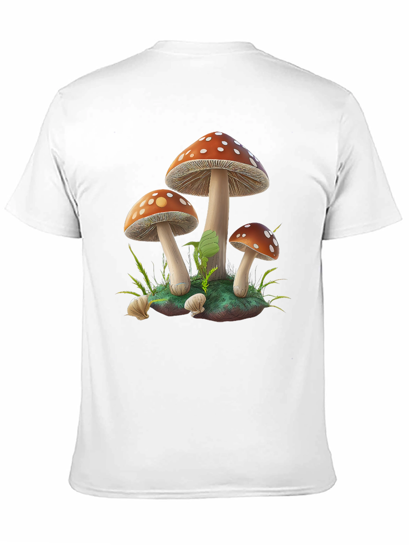 Mushroom Graphic T-Shirt - Funky Forest Design