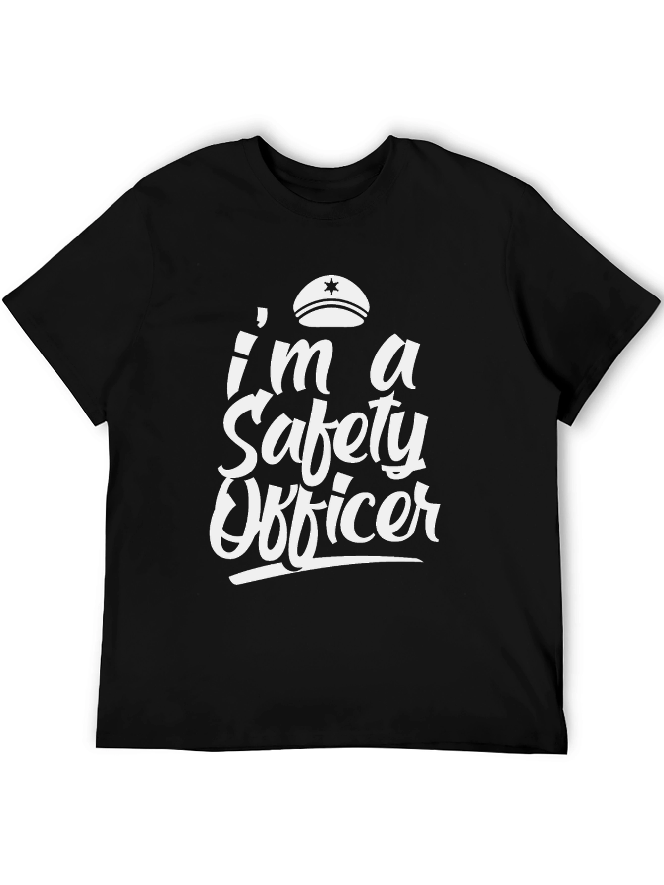 Im a Safety Officer Black T-Shirt