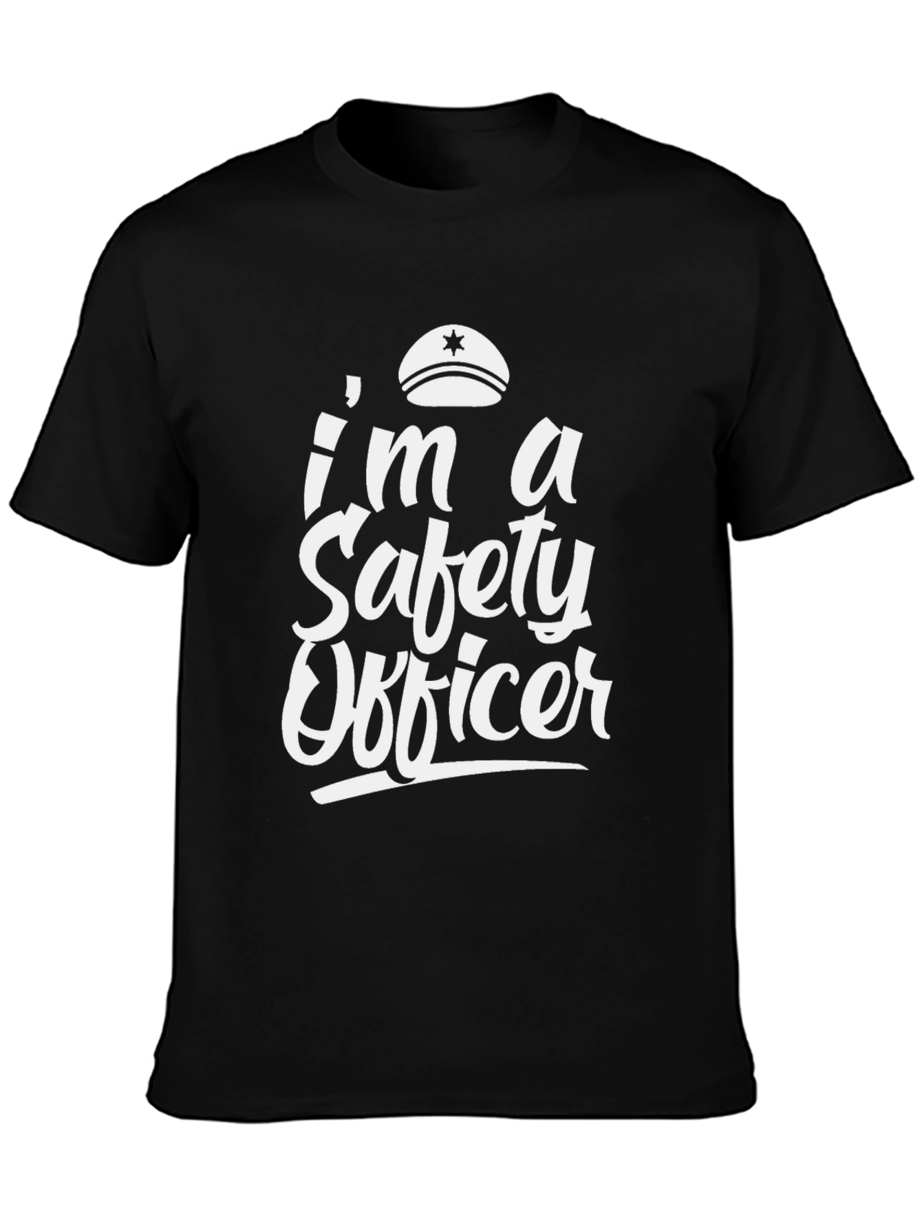 Im a Safety Officer Black T-Shirt