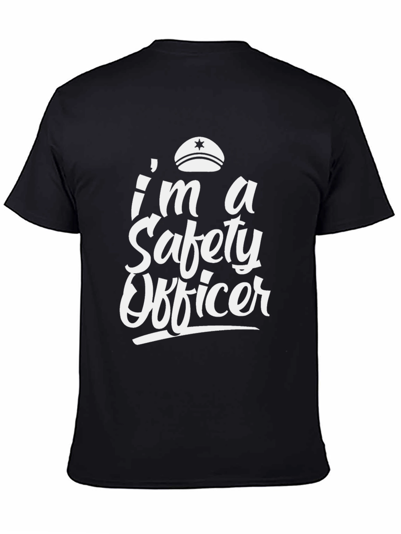 Im a Safety Officer Black T-Shirt