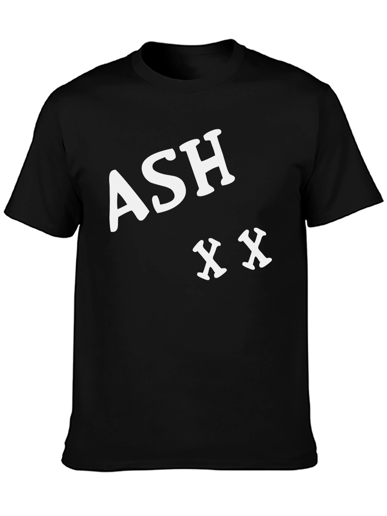 ASH XX Graphic Tee - Black Casual T-Shirt
