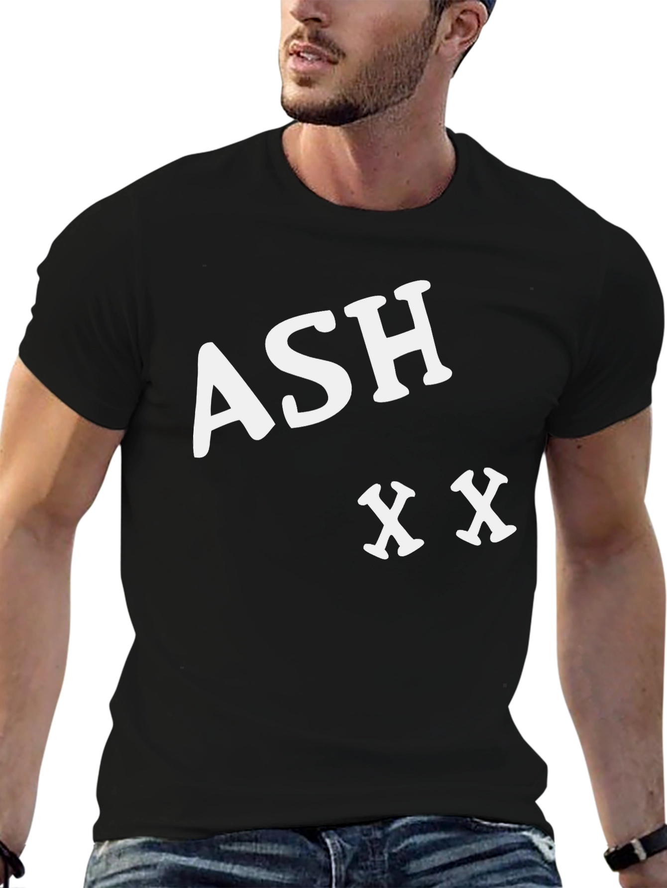 ASH XX Graphic Tee - Black Casual T-Shirt