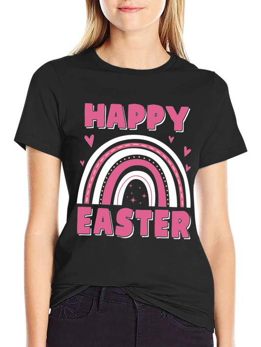 Happy Easter Rainbow Graphic Tee