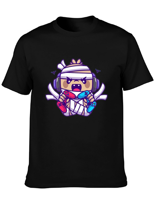 Gamer Mummy T-Shirt - Black Cotton Tee