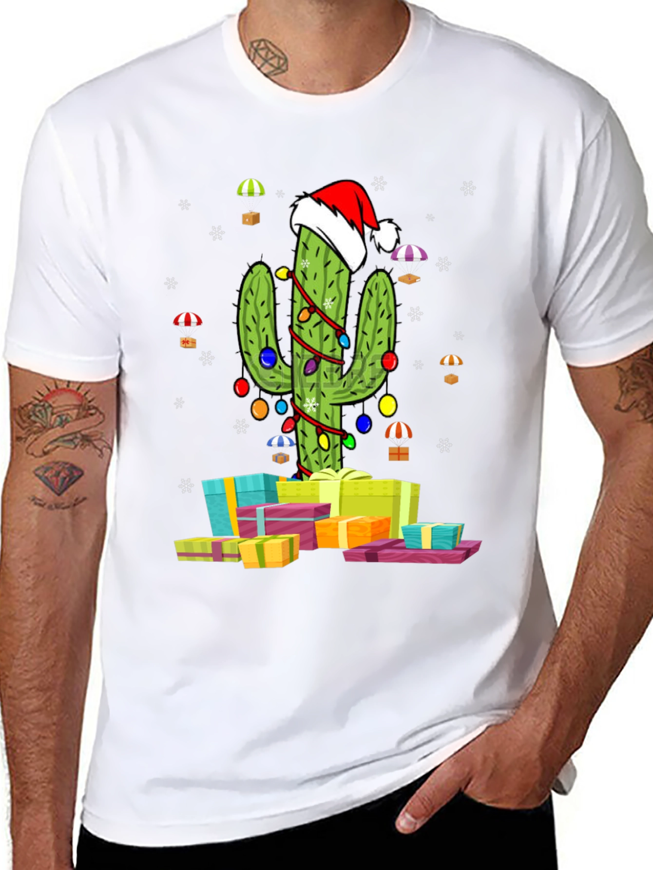 Christmas Cactus T-Shirt