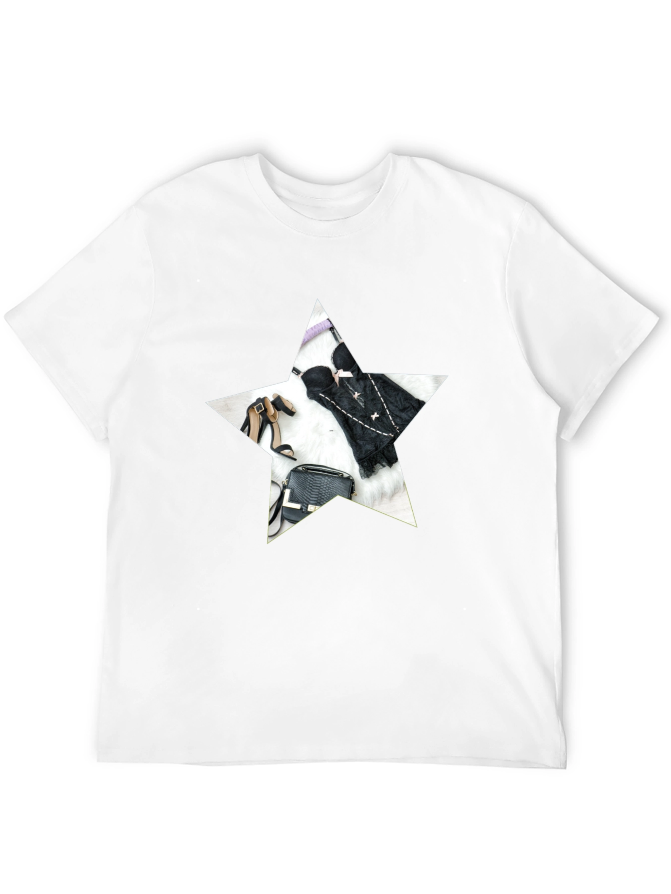 Star Graphic Black T-Shirt