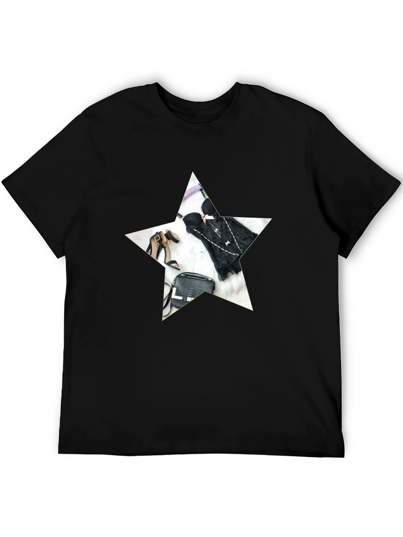 Star Graphic Black T-Shirt