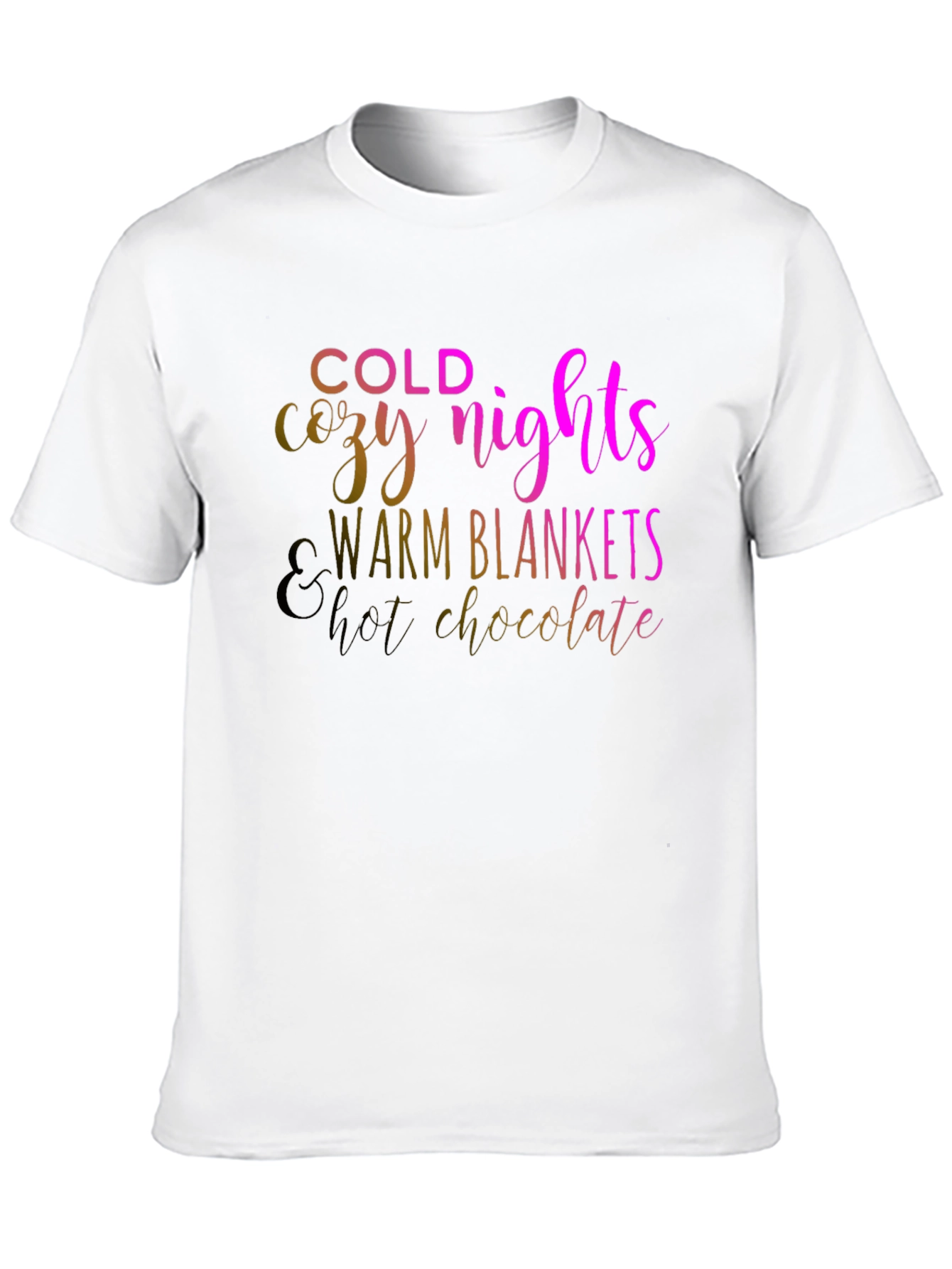 Cozy Nights Black T-Shirt