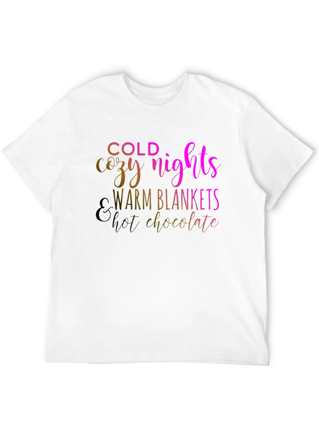 Cozy Nights Black T-Shirt