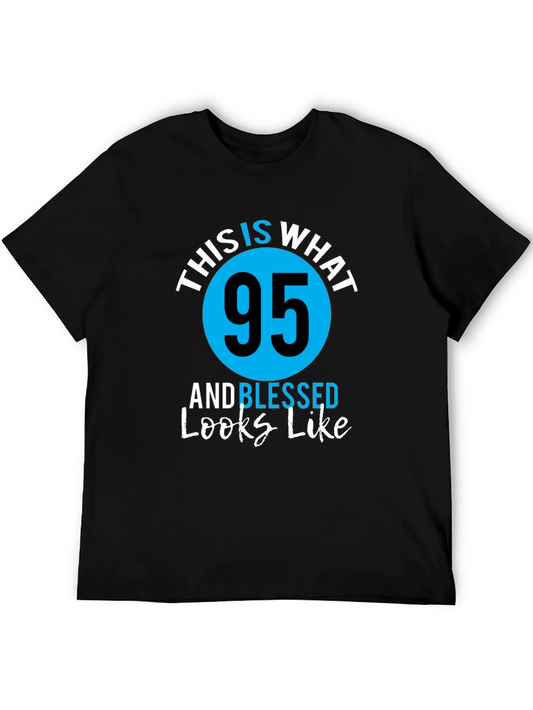 95 and Blessed Birthday T-Shirt