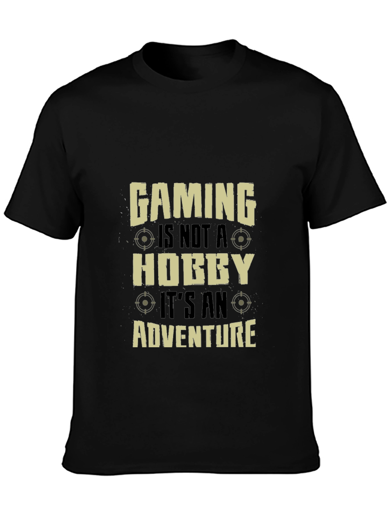 Gaming Adventure Black Tee