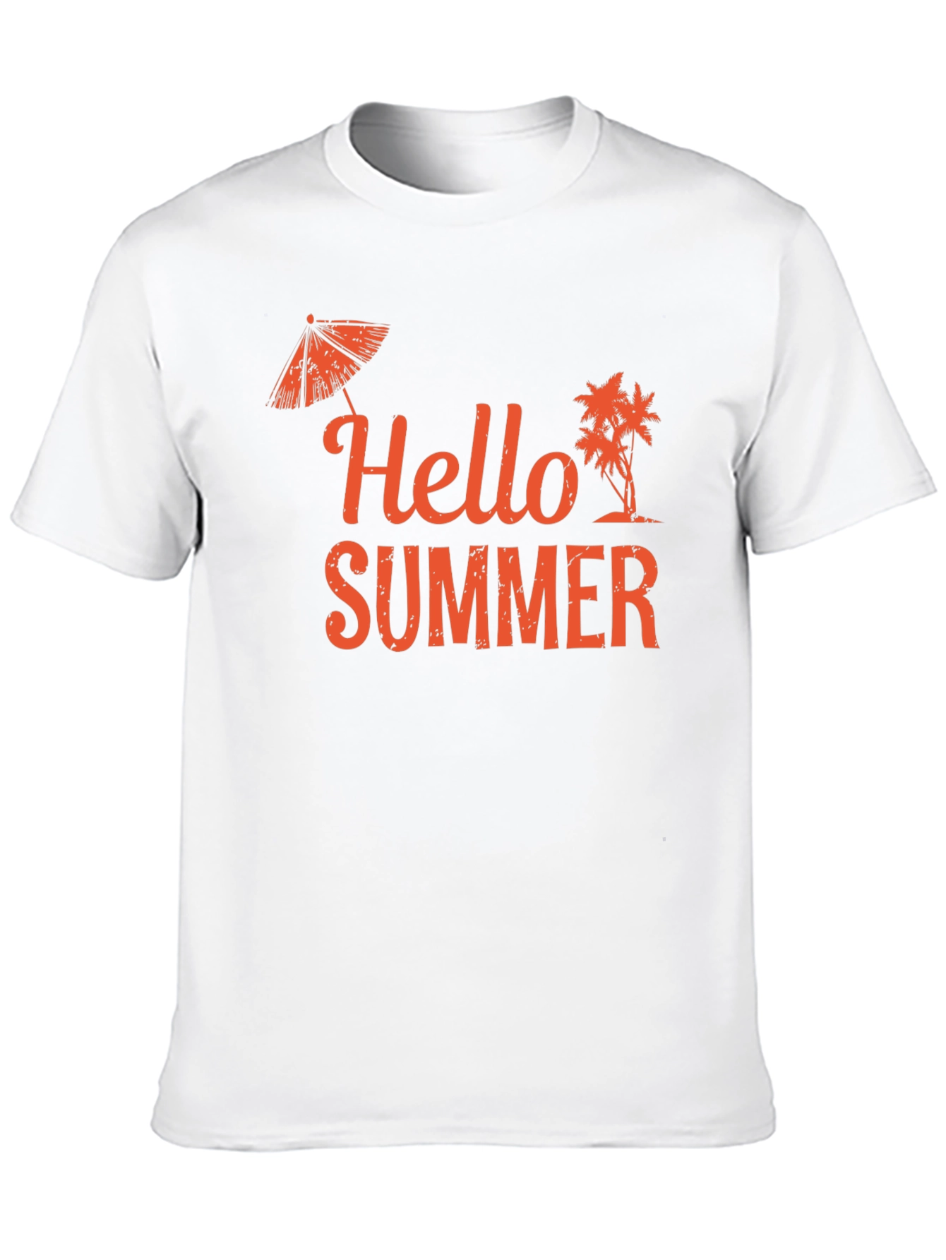 Hello Summer Graphic Tee - Black