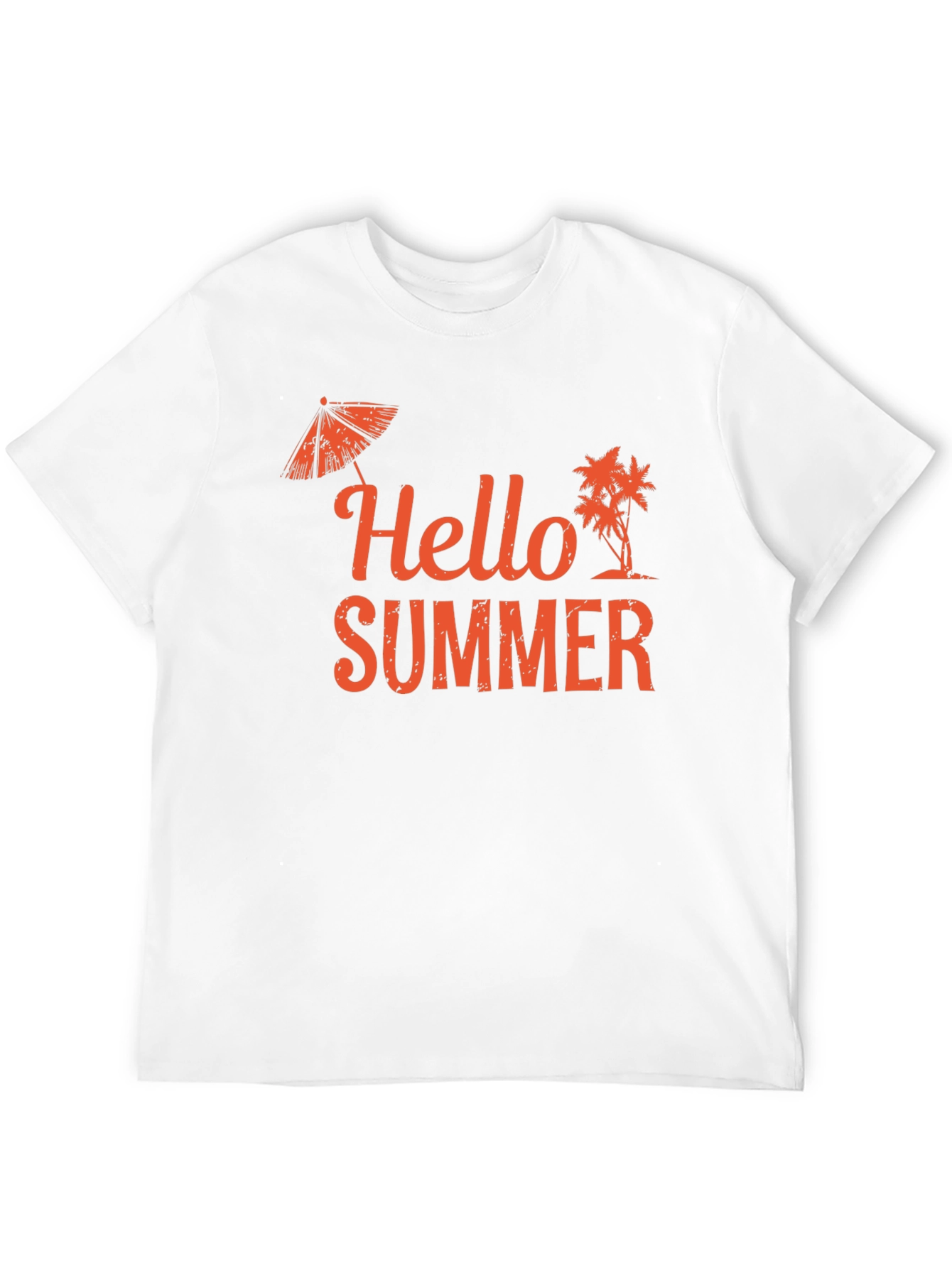 Hello Summer Graphic Tee - Black