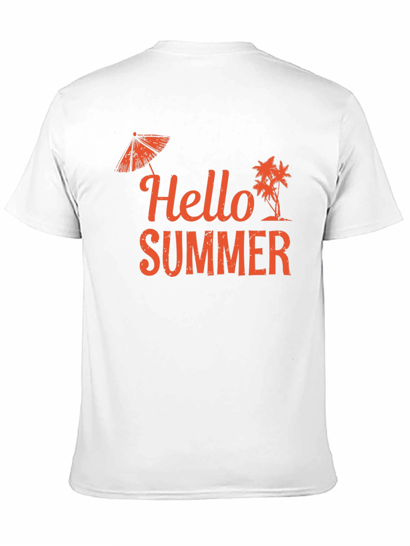 Hello Summer Graphic Tee - Black