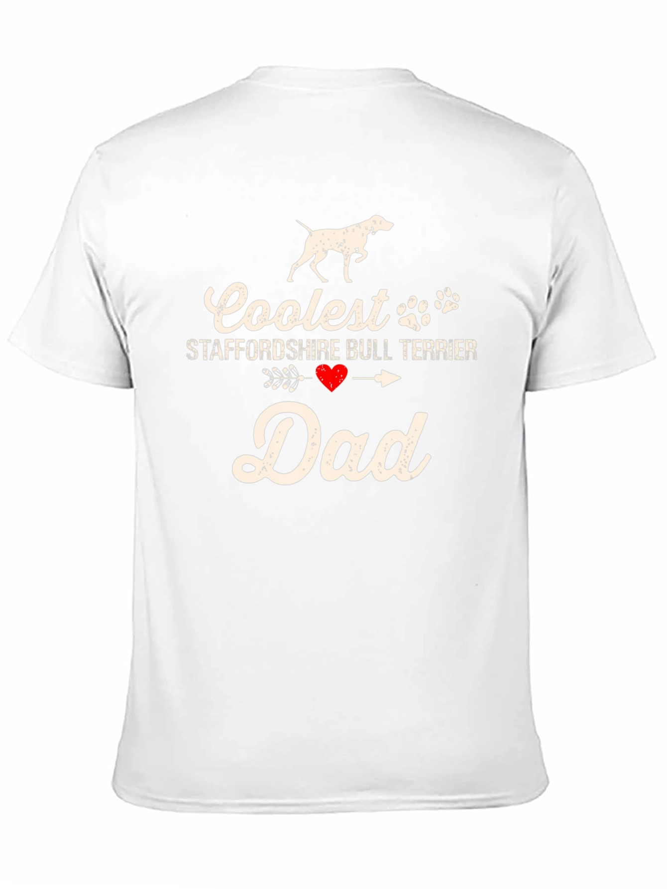 Coolest Dad Staffordshire Bull Terrier T-Shirt